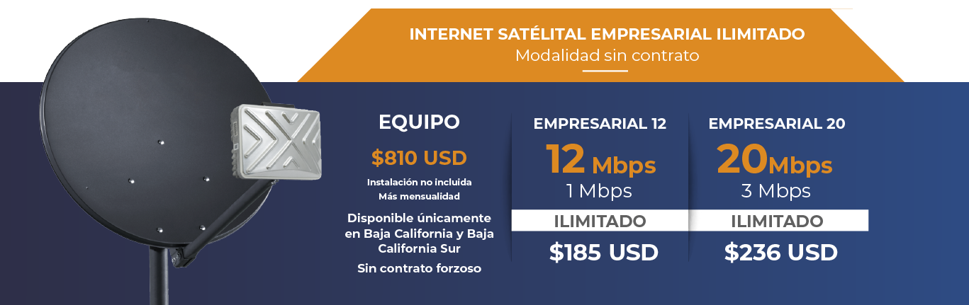 Internet Satelital Ilimitado